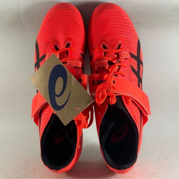 ASICS Triple Jump Pro 3 Mens Track And Field Shoes Cleats Sunrise Red Size 9.5 - Picture 5 of 11
